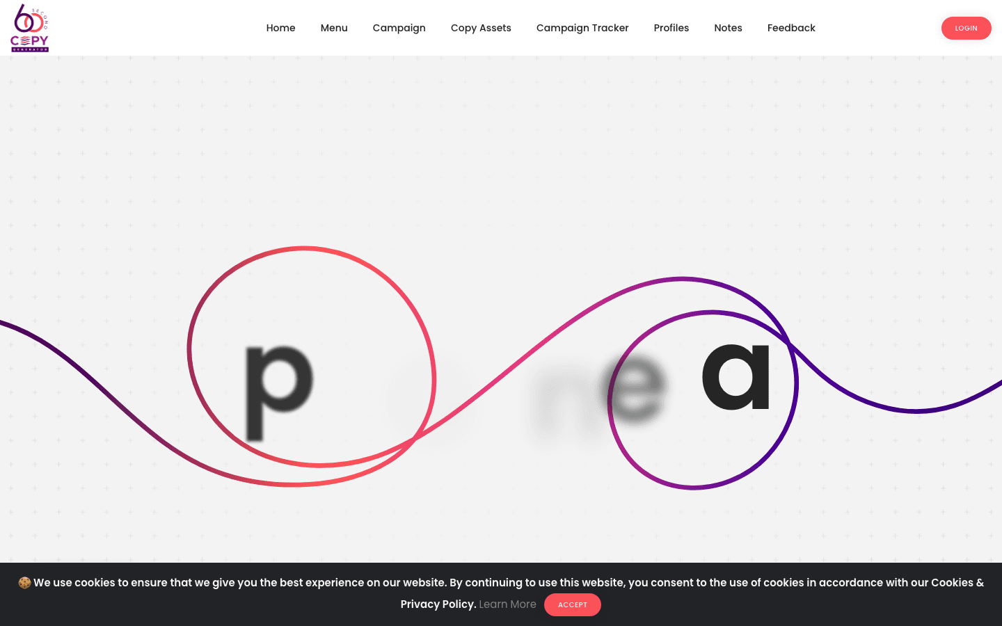 60 Second Copy Generator — Web Apps screenshot