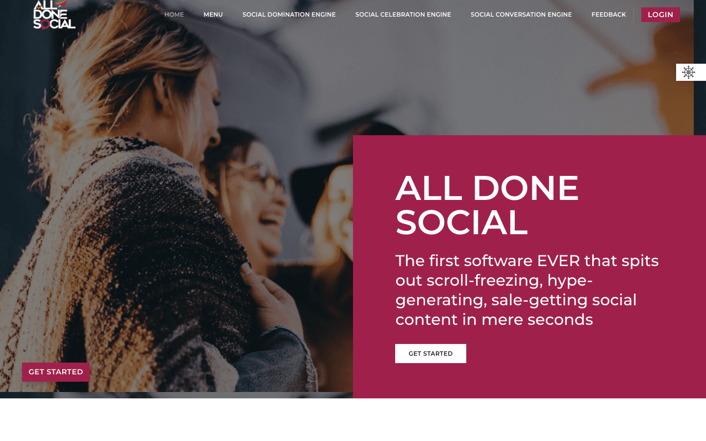 All Done Social — Web Apps screenshot