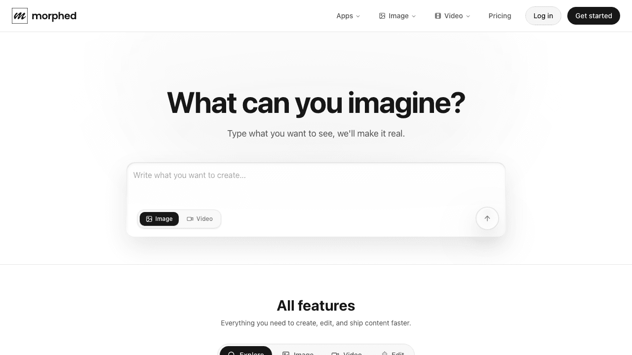 Morphed — AI & ML screenshot